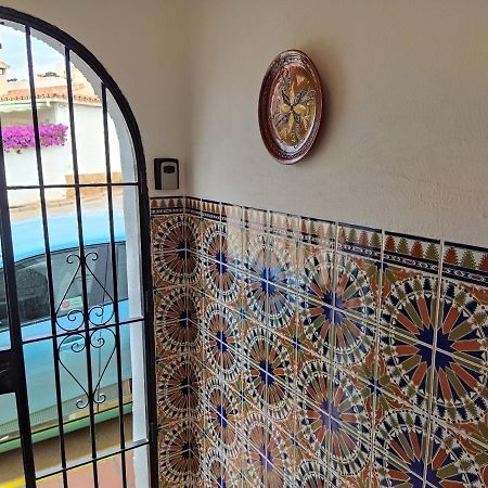 Delightful Burriana House With Magnificent Beach & Sea Views. Nerja Bagian luar foto
