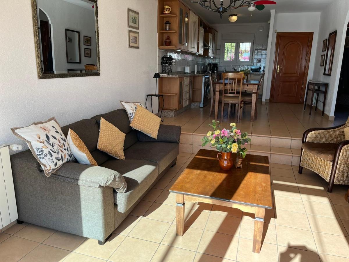 Delightful Burriana House With Magnificent Beach & Sea Views. Nerja Bagian luar foto