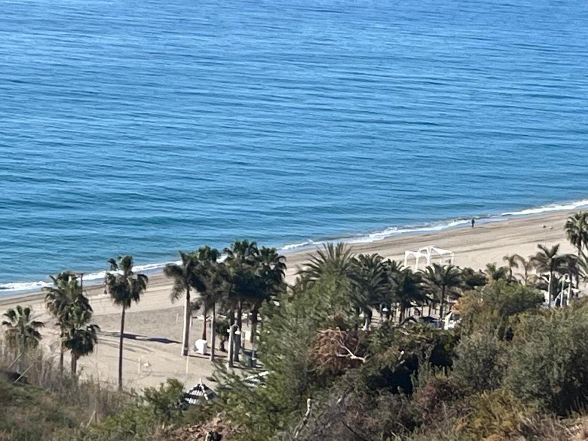 Delightful Burriana House With Magnificent Beach & Sea Views. Nerja Bagian luar foto